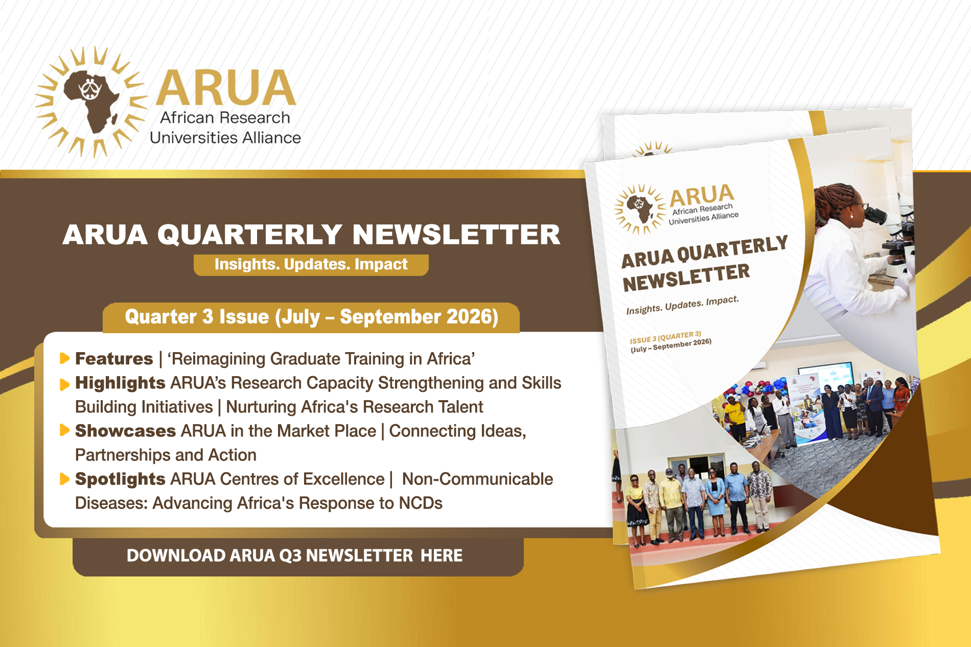ARUA Quarterly Newsletter | July–September 2026